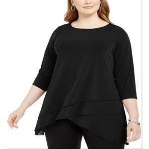 Elegant Black Women's Top